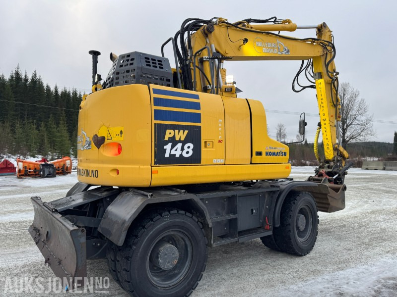 2018 Komatsu PW148-11 hjulmaskin MAKIN GPS, TILTROTATOR MASSE LYS, KAMERAER - Εκσκαφέας: φωτογραφία 5 2018 Komatsu PW148-11 hjulmaskin MAKIN GPS, TILTROTATOR MASSE LYS, KAMERAER - Εκσκαφέας: φωτογραφία 5