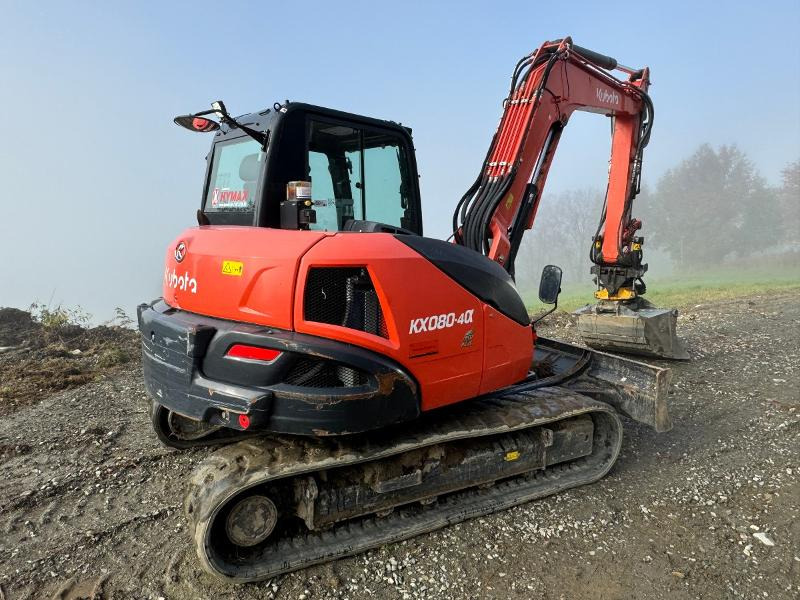 Leasing  2018 Kubota KX080-4 ROTOTILT, 2 SKUFFER, SENTRALSMØRING 2018 Kubota KX080-4 ROTOTILT, 2 SKUFFER, SENTRALSMØRING: φωτογραφία 8