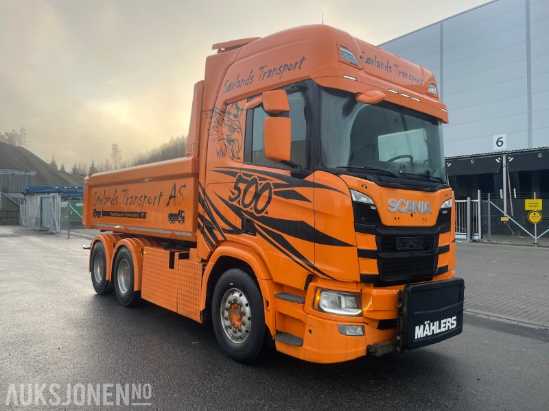 2018 Scania R500 6x4 m/dumperkasse brøyterigget Kun 167 000 km - Φορτηγό ανατρεπόμενο: φωτογραφία 2 2018 Scania R500 6x4 m/dumperkasse brøyterigget Kun 167 000 km - Φορτηγό ανατρεπόμενο: φωτογραφία 2