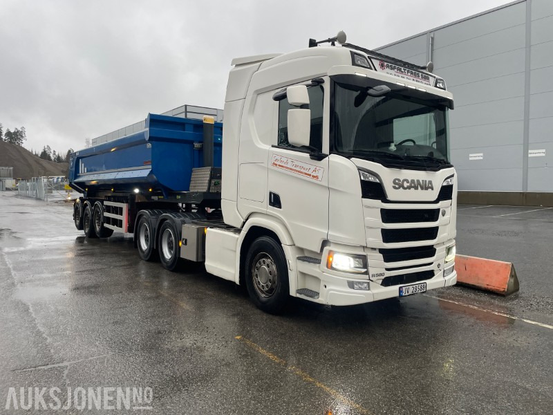 2018 Scania R580 6x4 m/2019 Maur tippsemi - Φορτηγό ανατρεπόμενο: φωτογραφία 1 2018 Scania R580 6x4 m/2019 Maur tippsemi - Φορτηγό ανατρεπόμενο: φωτογραφία 1