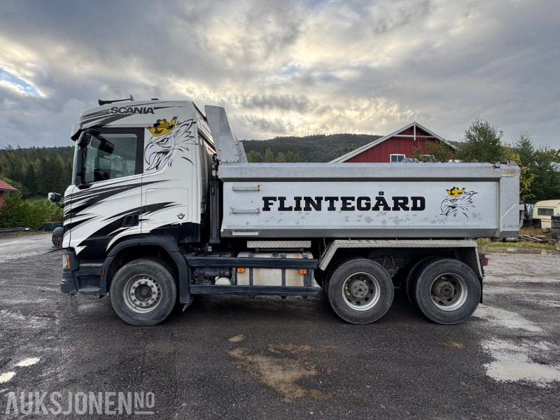 2018 Scania R580 / 6x4 / tippbil / brøyte og salt rigget - Φορτηγό ανατρεπόμενο: φωτογραφία 2 2018 Scania R580 / 6x4 / tippbil / brøyte og salt rigget - Φορτηγό ανατρεπόμενο: φωτογραφία 2
