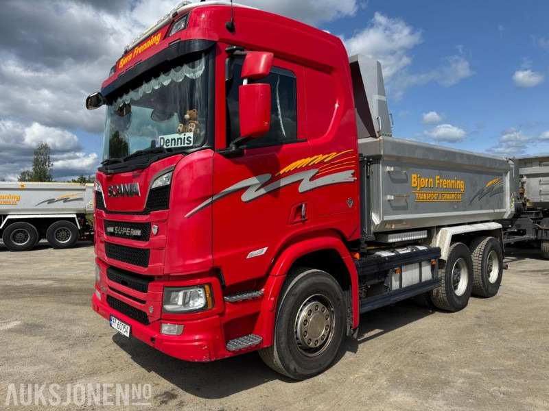 2018 Scania R580 GODT UTSTYRT TIPPBIL MED 3 AKSLET HENGER - Φορτηγό ανατρεπόμενο: φωτογραφία 2 2018 Scania R580 GODT UTSTYRT TIPPBIL MED 3 AKSLET HENGER - Φορτηγό ανατρεπόμενο: φωτογραφία 2