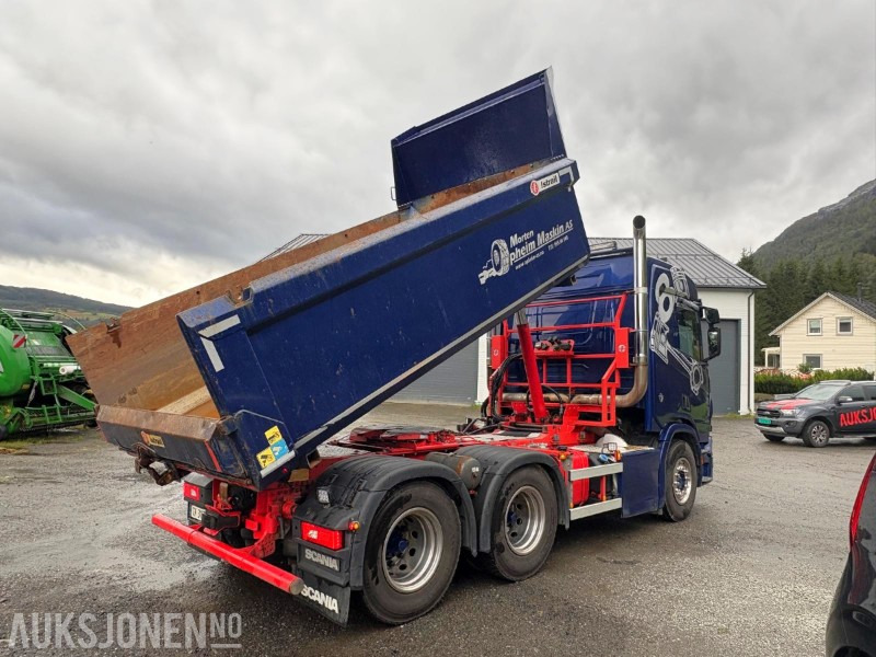 2018 Scania R650 kombibil 6X4 - tippbil og trekkvogn - meget godt utstyrt bil! - Φορτηγό ανατρεπόμενο: φωτογραφία 3 2018 Scania R650 kombibil 6X4 - tippbil og trekkvogn - meget godt utstyrt bil! - Φορτηγό ανατρεπόμενο: φωτογραφία 3