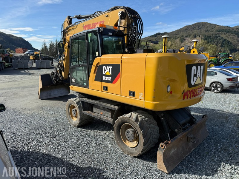 2018 Velholdt Cat M318F Hjulgraver med OilQuick Rotortilt, 9577 timer - Εκσκαφέας: φωτογραφία 4 2018 Velholdt Cat M318F Hjulgraver med OilQuick Rotortilt, 9577 timer - Εκσκαφέας: φωτογραφία 4