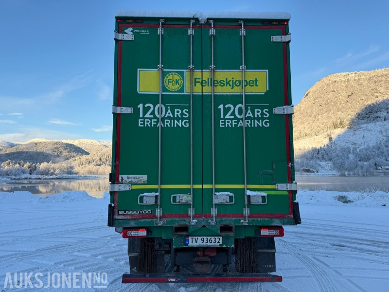 2018 Volvo FH 540 Skapbil med Bussbygg Volumax påbygg - Eu godkjent - Servicehistorikk - Φορτηγό κόφα: φωτογραφία 4 2018 Volvo FH 540 Skapbil med Bussbygg Volumax påbygg - Eu godkjent - Servicehistorikk - Φορτηγό κόφα: φωτογραφία 4