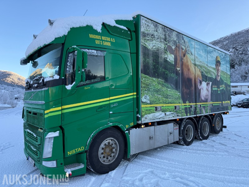 2018 Volvo FH 540 Skapbil med Bussbygg Volumax påbygg - Eu godkjent - Servicehistorikk - Φορτηγό κόφα: φωτογραφία 1 2018 Volvo FH 540 Skapbil med Bussbygg Volumax påbygg - Eu godkjent - Servicehistorikk - Φορτηγό κόφα: φωτογραφία 1