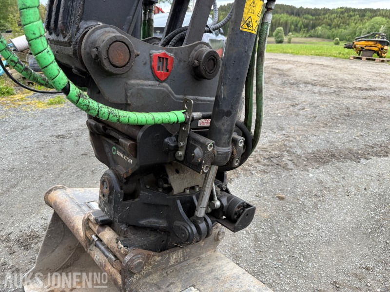 Leasing  2019 Hardlife HE80 beltegraver med 882 timer! - Tiltrotator - 2 skuffer 2019 Hardlife HE80 beltegraver med 882 timer! - Tiltrotator - 2 skuffer: φωτογραφία 12