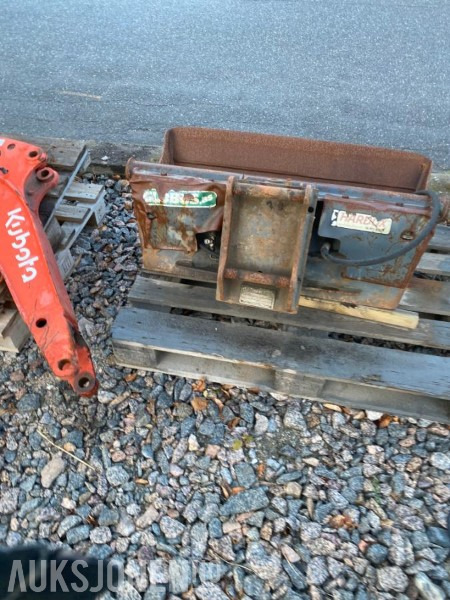 2019 Kubota 1,9 - Stike/gravearm og skuffe - Μίνι εκσκαφέας: φωτογραφία 4 2019 Kubota 1,9 - Stike/gravearm og skuffe - Μίνι εκσκαφέας: φωτογραφία 4