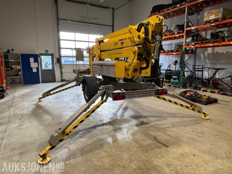 2019 OMMELIFT 1700EXB 17M ARBEIDSHØYDE. HYDRAULISK FREMDRIFT - Πλατφόρμα εναέρια: φωτογραφία 4 2019 OMMELIFT 1700EXB 17M ARBEIDSHØYDE. HYDRAULISK FREMDRIFT - Πλατφόρμα εναέρια: φωτογραφία 4