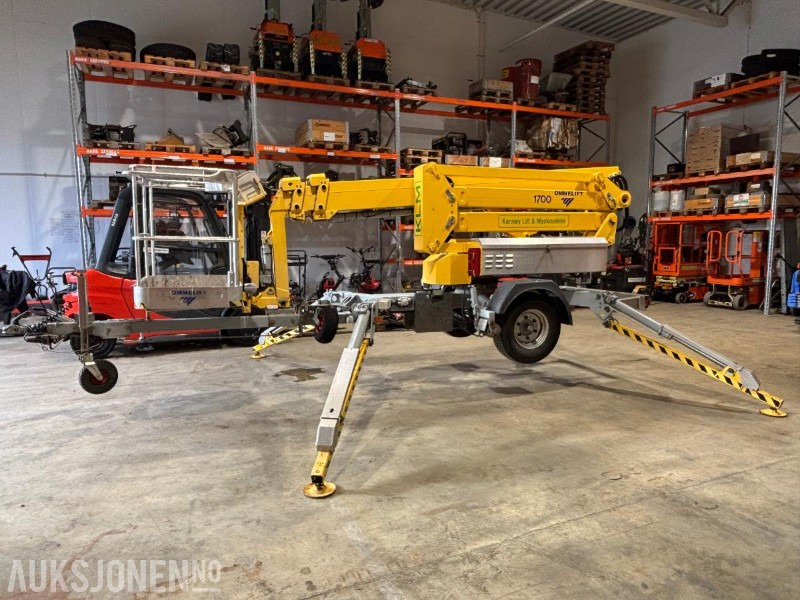 2019 OMMELIFT 1700EXB 17M ARBEIDSHØYDE. HYDRAULISK FREMDRIFT - Πλατφόρμα εναέρια: φωτογραφία 3 2019 OMMELIFT 1700EXB 17M ARBEIDSHØYDE. HYDRAULISK FREMDRIFT - Πλατφόρμα εναέρια: φωτογραφία 3