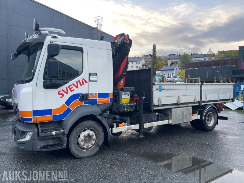 2019 Renault D 4X2 Kranbil med tipp - nedfellbare karmer - Kun 66975 Km - Φορτηγό με γερανό: φωτογραφία 2 2019 Renault D 4X2 Kranbil med tipp - nedfellbare karmer - Kun 66975 Km - Φορτηγό με γερανό: φωτογραφία 2