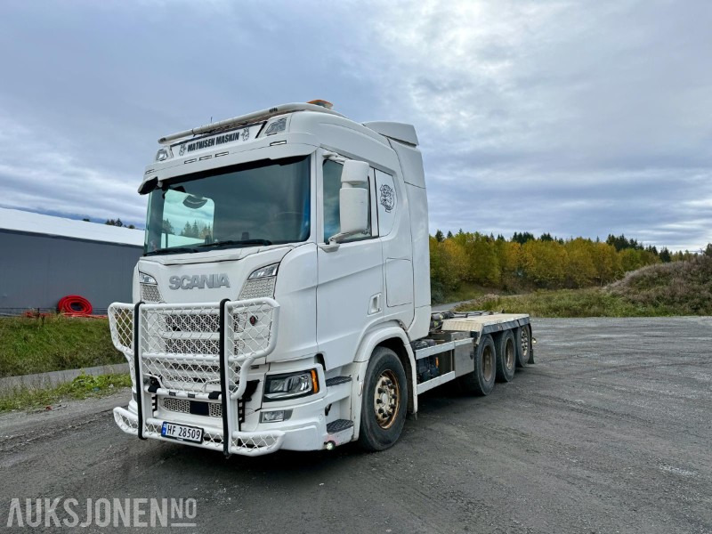 2019 Scania R500 tridem (8X4) KROKBIL - Joab L24 krok - Ny EU-godkjenning - Φορτηγό φόρτωσης γάντζου: φωτογραφία 1 2019 Scania R500 tridem (8X4) KROKBIL - Joab L24 krok - Ny EU-godkjenning - Φορτηγό φόρτωσης γάντζου: φωτογραφία 1