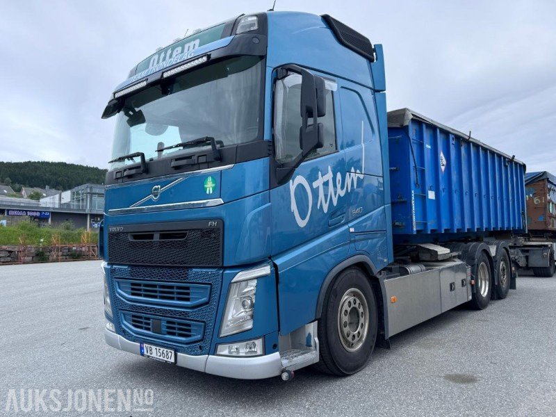 2019 Volvo FH 540 - 6x2 - Krokbil - Fjernstyrt Palfinger krokløftpåbygg med knekk på tårn - Nylig EU godkjent - Φορτηγό φόρτωσης γάντζου: φωτογραφία 1 2019 Volvo FH 540 - 6x2 - Krokbil - Fjernstyrt Palfinger krokløftpåbygg med knekk på tårn - Nylig EU godkjent - Φορτηγό φόρτωσης γάντζου: φωτογραφία 1