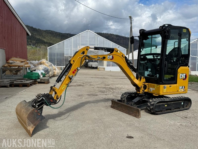 2021 Cat 301.8 minigraver / 3 skuffer / 311 timer - Μίνι εκσκαφέας: φωτογραφία 1 2021 Cat 301.8 minigraver / 3 skuffer / 311 timer - Μίνι εκσκαφέας: φωτογραφία 1