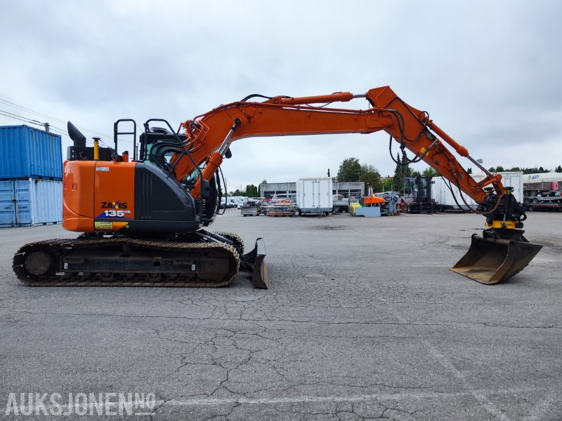 2021 Hitachi ZX135US-6 med 3D maskinstyring, tiltrotator og 3 skuffer - Εκσκαφέας: φωτογραφία 5 2021 Hitachi ZX135US-6 med 3D maskinstyring, tiltrotator og 3 skuffer - Εκσκαφέας: φωτογραφία 5
