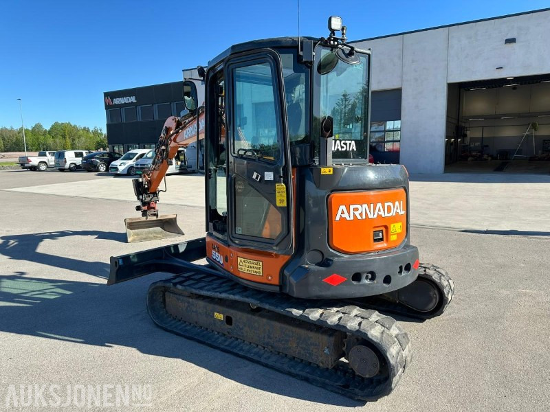 2021 Hitachi ZX55U-6 CLR gravemaskin / rotortilt / Pigghammer / 3 skuffer / 2298 timer - Εκσκαφέας: φωτογραφία 5 2021 Hitachi ZX55U-6 CLR gravemaskin / rotortilt / Pigghammer / 3 skuffer / 2298 timer - Εκσκαφέας: φωτογραφία 5