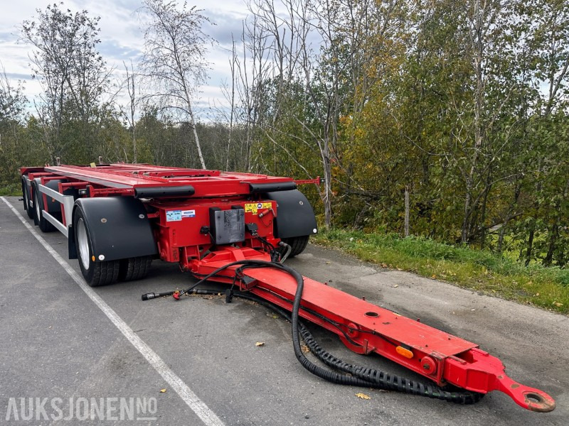 2022 ISTRAIL PKW184 3-AKSLET SAF CONTAINERHENGER MED TIPP - Τρέιλερ: φωτογραφία 1 2022 ISTRAIL PKW184 3-AKSLET SAF CONTAINERHENGER MED TIPP - Τρέιλερ: φωτογραφία 1