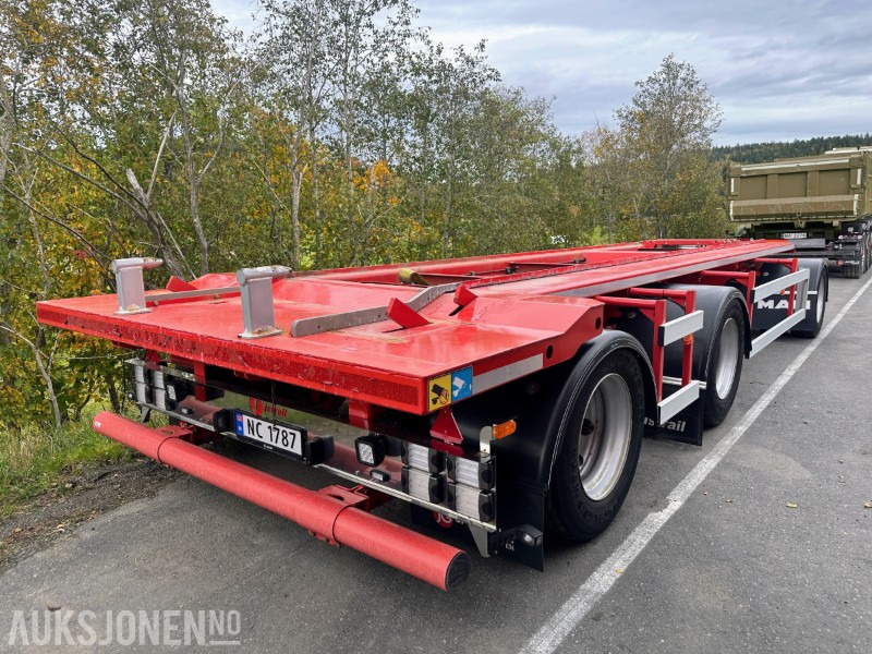 2022 ISTRAIL PKW184 3-AKSLET SAF CONTAINERHENGER MED TIPP - Τρέιλερ: φωτογραφία 4 2022 ISTRAIL PKW184 3-AKSLET SAF CONTAINERHENGER MED TIPP - Τρέιλερ: φωτογραφία 4