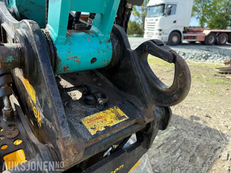 Leasing  2022 Kobelco SK75SR-7 beltegraver - 4 skuffer - Sertifisert 2022 Kobelco SK75SR-7 beltegraver - 4 skuffer - Sertifisert: φωτογραφία 13