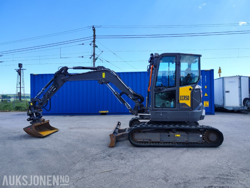 2022 Volvo ECR50F – Velutstyrt kompaktgraver, kun 728 timer - Μίνι εκσκαφέας: φωτογραφία 1 2022 Volvo ECR50F – Velutstyrt kompaktgraver, kun 728 timer - Μίνι εκσκαφέας: φωτογραφία 1