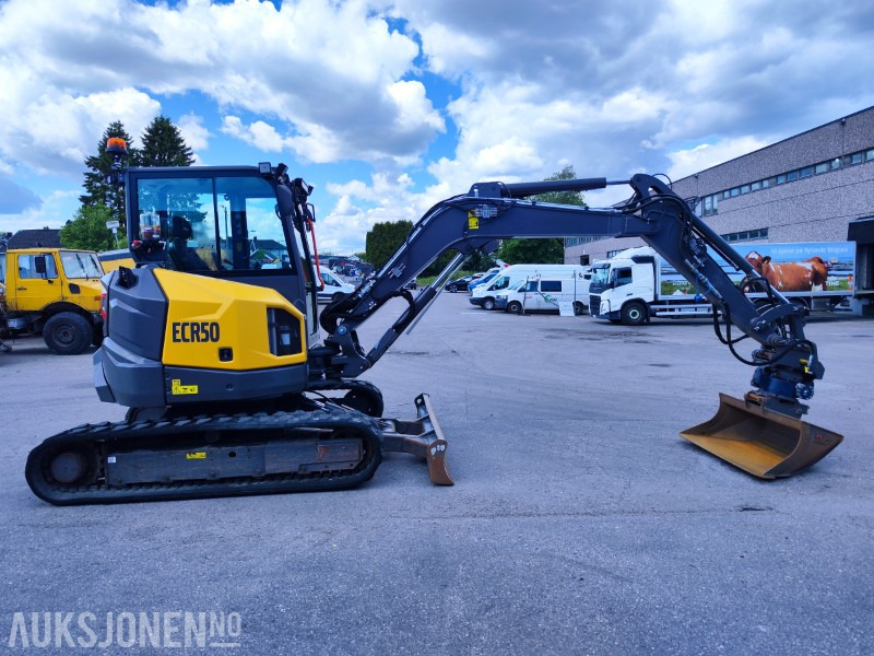 2022 Volvo ECR50F – Velutstyrt kompaktgraver, kun 728 timer - Μίνι εκσκαφέας: φωτογραφία 5 2022 Volvo ECR50F – Velutstyrt kompaktgraver, kun 728 timer - Μίνι εκσκαφέας: φωτογραφία 5