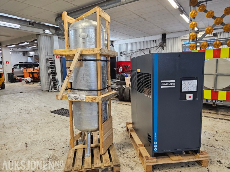 2023 Atlas Copco GA 26+ FF skruluft kompressor ubrukt - Εξοπλισμού κατασκευών: φωτογραφία 1 2023 Atlas Copco GA 26+ FF skruluft kompressor ubrukt - Εξοπλισμού κατασκευών: φωτογραφία 1