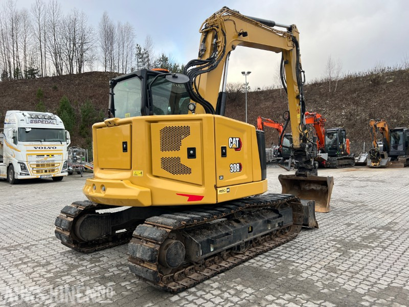 2023 Cat 308CR-07A. tilt, sentralsmøring, fyllepumpe ++ - Εκσκαφέας: φωτογραφία 5 2023 Cat 308CR-07A. tilt, sentralsmøring, fyllepumpe ++ - Εκσκαφέας: φωτογραφία 5