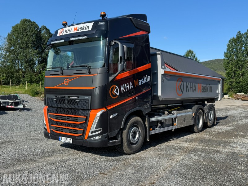 2023 Volvo FH - Krokbil med Dumperkasse og Maskinflak - Φορτηγό φόρτωσης γάντζου: φωτογραφία 1 2023 Volvo FH - Krokbil med Dumperkasse og Maskinflak - Φορτηγό φόρτωσης γάντζου: φωτογραφία 1