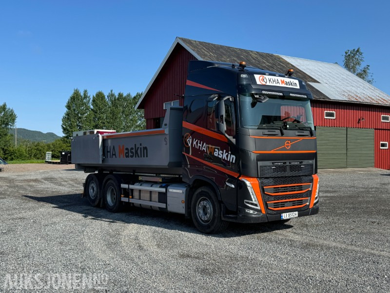 2023 Volvo FH - Krokbil med Dumperkasse og Maskinflak - Φορτηγό φόρτωσης γάντζου: φωτογραφία 3 2023 Volvo FH - Krokbil med Dumperkasse og Maskinflak - Φορτηγό φόρτωσης γάντζου: φωτογραφία 3