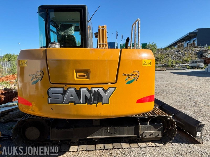 2024 Sany SY75C. S50 Hurtigfeste. Sentralsmøring. Graveskuff ca 320L - Εκσκαφέας: φωτογραφία 4 2024 Sany SY75C. S50 Hurtigfeste. Sentralsmøring. Graveskuff ca 320L - Εκσκαφέας: φωτογραφία 4