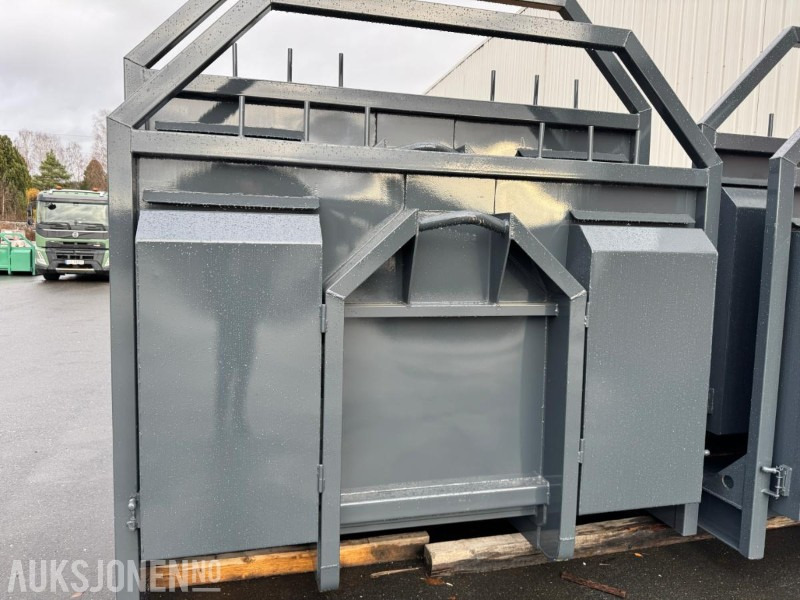 2025 NYTT Maskinflak med staker og låsbare skap - Φορτηγό: φωτογραφία 1 2025 NYTT Maskinflak med staker og låsbare skap - Φορτηγό: φωτογραφία 1