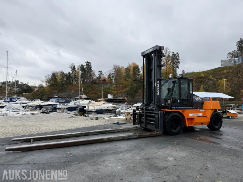 Doosan D160S-5 - 867 timer - Ny godkjenning- gaffel forlengere - Ανυψωτικό μηχάνημα: φωτογραφία 1 Doosan D160S-5 - 867 timer - Ny godkjenning- gaffel forlengere - Ανυψωτικό μηχάνημα: φωτογραφία 1