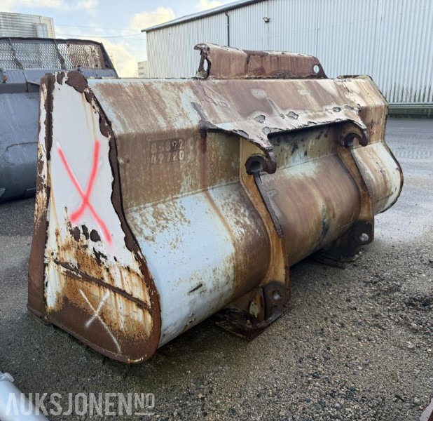 Hjullasterskuff m/syrefast bunn. - Παρελκόμενα για Κατασκευή μηχανήματα: φωτογραφία 1 Hjullasterskuff m/syrefast bunn. - Παρελκόμενα για Κατασκευή μηχανήματα: φωτογραφία 1