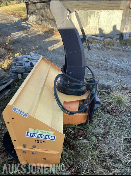 Hydromann 1500 - Hydraulisk snøfres - Γεωργικά μηχανήματα: φωτογραφία 4 Hydromann 1500 - Hydraulisk snøfres - Γεωργικά μηχανήματα: φωτογραφία 4