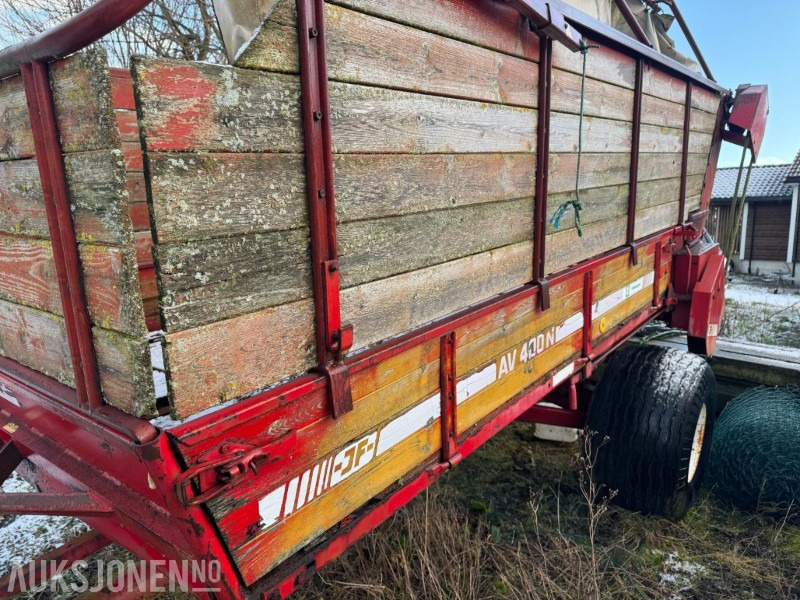 JF AV 400N avlesservogn - Γεωργικά μηχανήματα: φωτογραφία 3 JF AV 400N avlesservogn - Γεωργικά μηχανήματα: φωτογραφία 3