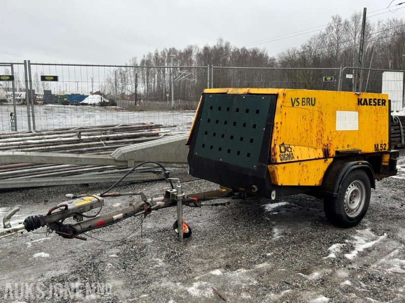 Kaeser M52 kompressor / 2756 timer - Εξοπλισμού κατασκευών: φωτογραφία 1 Kaeser M52 kompressor / 2756 timer - Εξοπλισμού κατασκευών: φωτογραφία 1