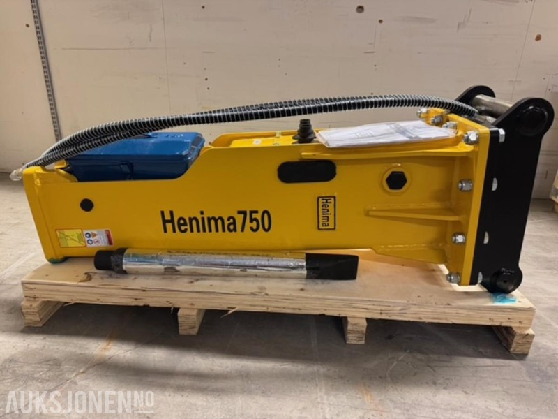 NY HENIMA PIGGHAMMER TIL 6-9 TONNS GRAVEMASKIN S50 M/GARANTI - Υδραυλικό σφυρί: φωτογραφία 1 NY HENIMA PIGGHAMMER TIL 6-9 TONNS GRAVEMASKIN S50 M/GARANTI - Υδραυλικό σφυρί: φωτογραφία 1