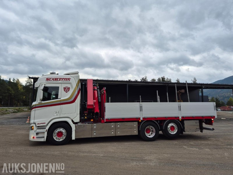 Scania R500 Kranbil med HMF2820 kran - Φορτηγό με γερανό: φωτογραφία 4 Scania R500 Kranbil med HMF2820 kran - Φορτηγό με γερανό: φωτογραφία 4