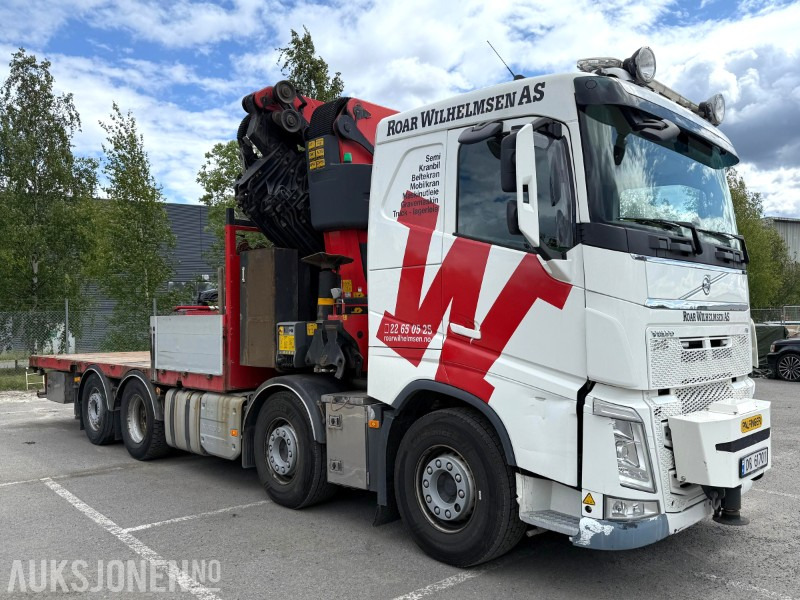 Volvo FH 540 Kranbil, PK 65002-SH F, Vinsj, jibb, 5x støttebein - Φορτηγό με γερανό: φωτογραφία 3 Volvo FH 540 Kranbil, PK 65002-SH F, Vinsj, jibb, 5x støttebein - Φορτηγό με γερανό: φωτογραφία 3