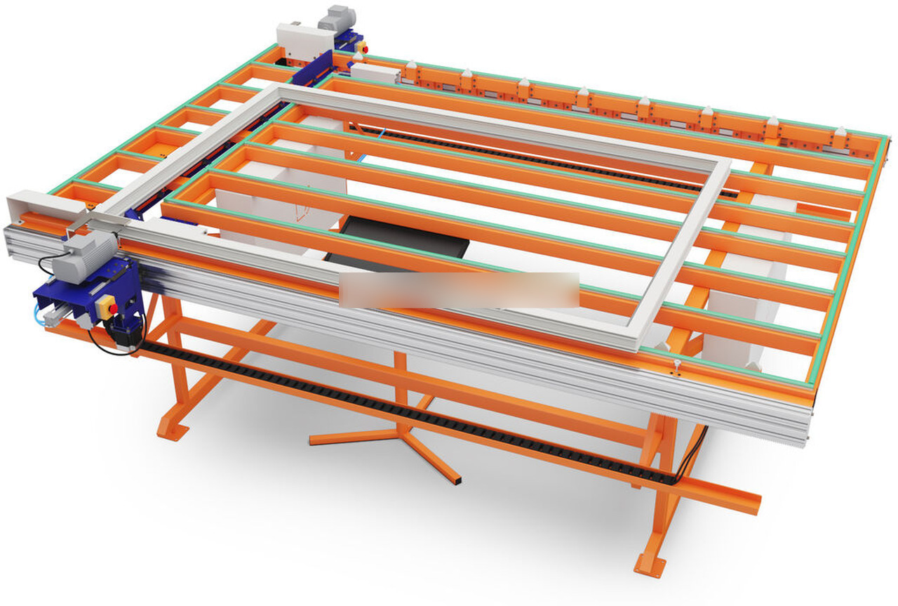 Wise Service Double-headed station for drilling holes for the impost in the frame WS402 - Εργαλειομηχανή: φωτογραφία 1 Wise Service Double-headed station for drilling holes for the impost in the frame WS402 - Εργαλειομηχανή: φωτογραφία 1