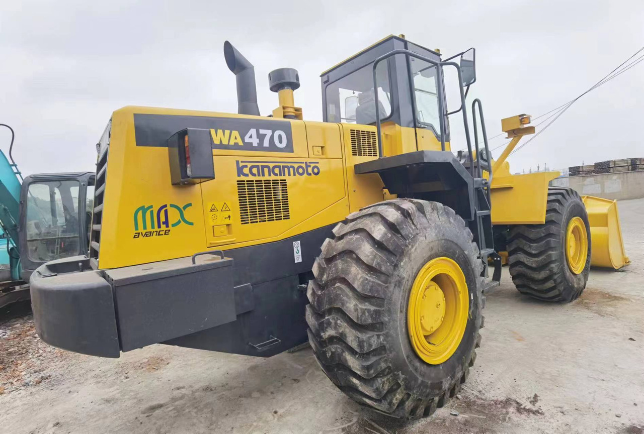 Komatsu WA470 Used Wheel Loader WA380 WA320 WA500 WA600 Loader in High Quality for Sale - Ελαστιχοφόρος φορτωτής: φωτογραφία 5 Komatsu WA470 Used Wheel Loader WA380 WA320 WA500 WA600 Loader in High Quality for Sale - Ελαστιχοφόρος φορτωτής: φωτογραφία 5