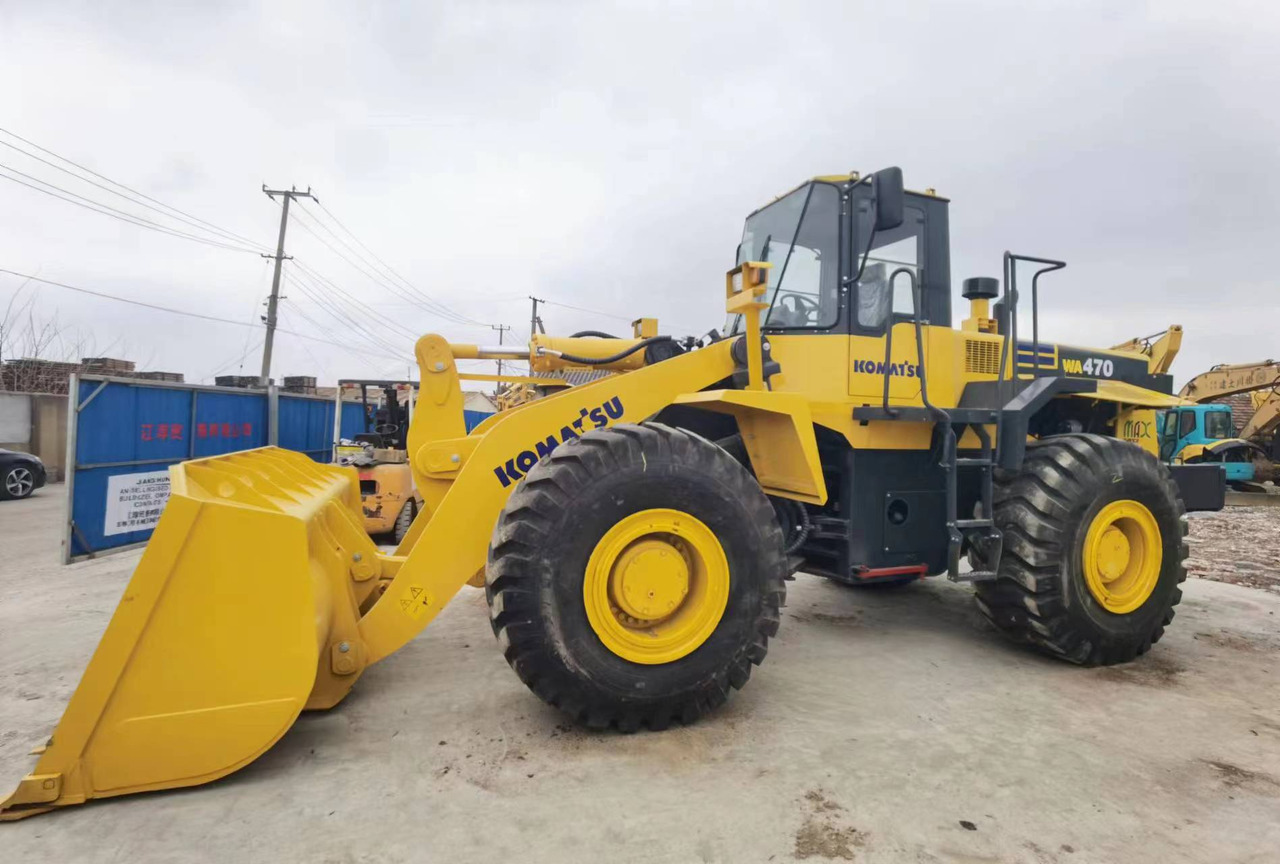 Komatsu WA470 Used Wheel Loader WA380 WA320 WA500 WA600 Loader in High Quality for Sale - Ελαστιχοφόρος φορτωτής: φωτογραφία 1 Komatsu WA470 Used Wheel Loader WA380 WA320 WA500 WA600 Loader in High Quality for Sale - Ελαστιχοφόρος φορτωτής: φωτογραφία 1