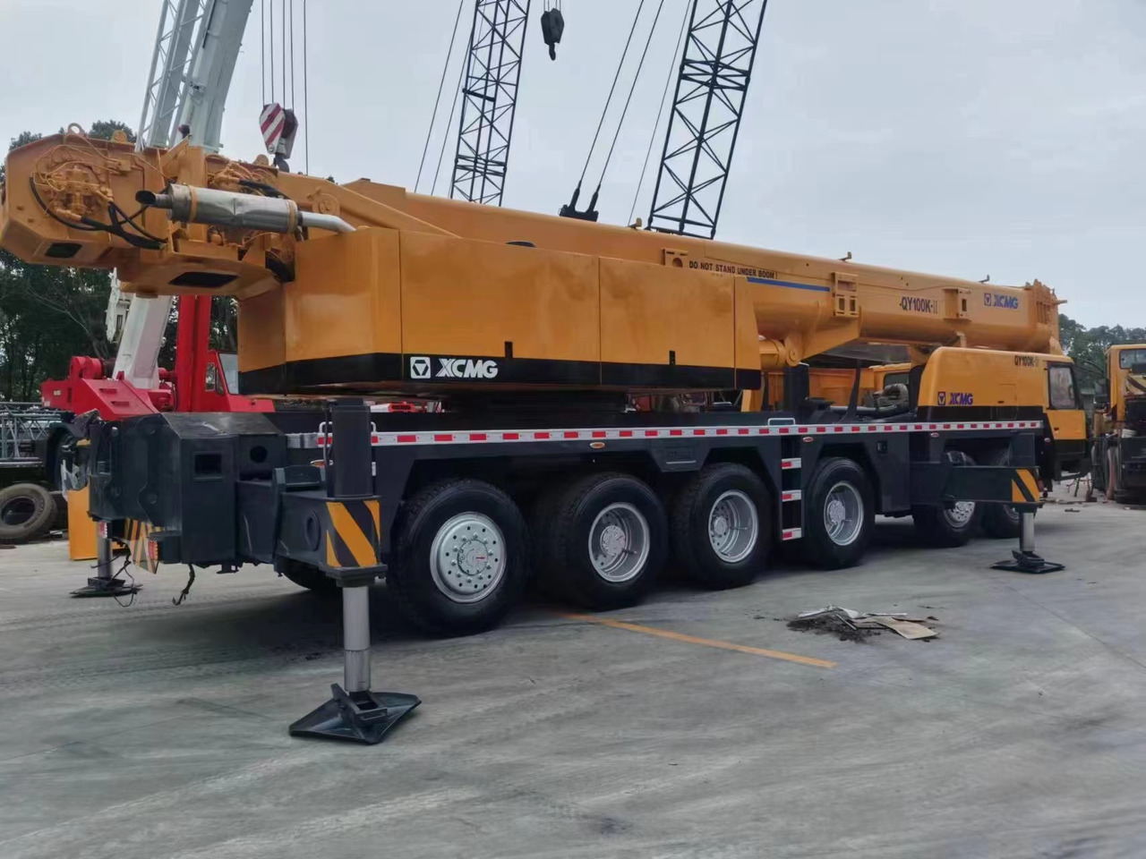 Leasing XCMG Truck Crane XCMG QY100K QY100K-II Telescopic Boom 100 Ton in Hight Quality for Sale XCMG Truck Crane XCMG QY100K QY100K-II Telescopic Boom 100 Ton in Hight Quality for Sale: φωτογραφία 12