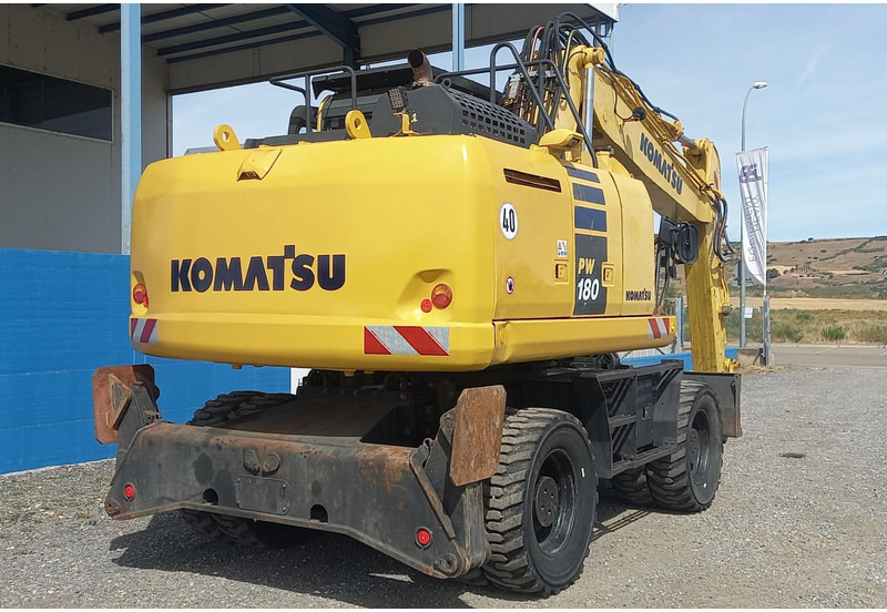 Komatsu PW180-10 - Τροχοφόρος εκσκαφέας: φωτογραφία 5 Komatsu PW180-10 - Τροχοφόρος εκσκαφέας: φωτογραφία 5