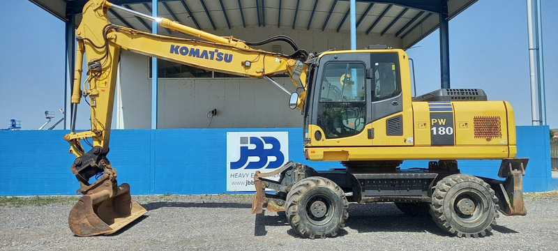 Komatsu PW180-7EO - Τροχοφόρος εκσκαφέας: φωτογραφία 1 Komatsu PW180-7EO - Τροχοφόρος εκσκαφέας: φωτογραφία 1