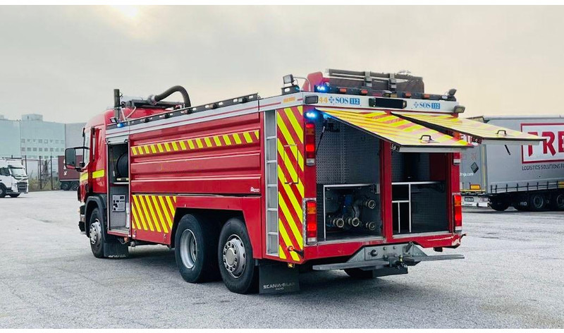 Scania 124L - Πυροσβεστικό όχημα: φωτογραφία 2 Scania 124L - Πυροσβεστικό όχημα: φωτογραφία 2