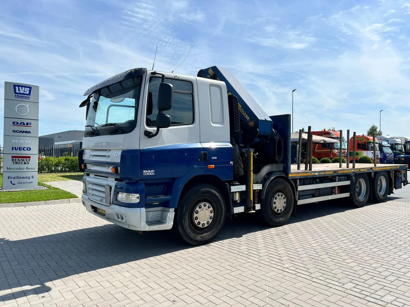 DAF CF 410 8x2 Kraanwagen Kraan Palfinger PK42502 Remote controle / 8x2 - Φορτηγό με γερανό: φωτογραφία 1 DAF CF 410 8x2 Kraanwagen Kraan Palfinger PK42502 Remote controle / 8x2 - Φορτηγό με γερανό: φωτογραφία 1