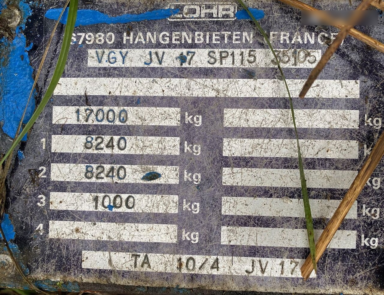 Ρυμούλκα αυτοκινητάμαξα Lohr VGY JV 17 SP115 35105 : Structura camion + remorca transport aut: φωτογραφία 26 Ρυμούλκα αυτοκινητάμαξα Lohr VGY JV 17 SP115 35105 : Structura camion + remorca transport aut: φωτογραφία 26