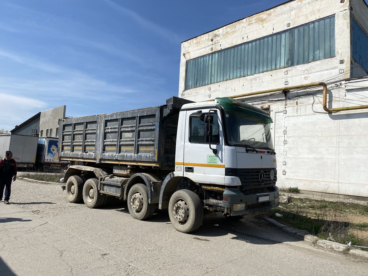 Mercedes-Benz ACTROS MP1 - Φορτηγό ανατρεπόμενο: φωτογραφία 1 Mercedes-Benz ACTROS MP1 - Φορτηγό ανατρεπόμενο: φωτογραφία 1