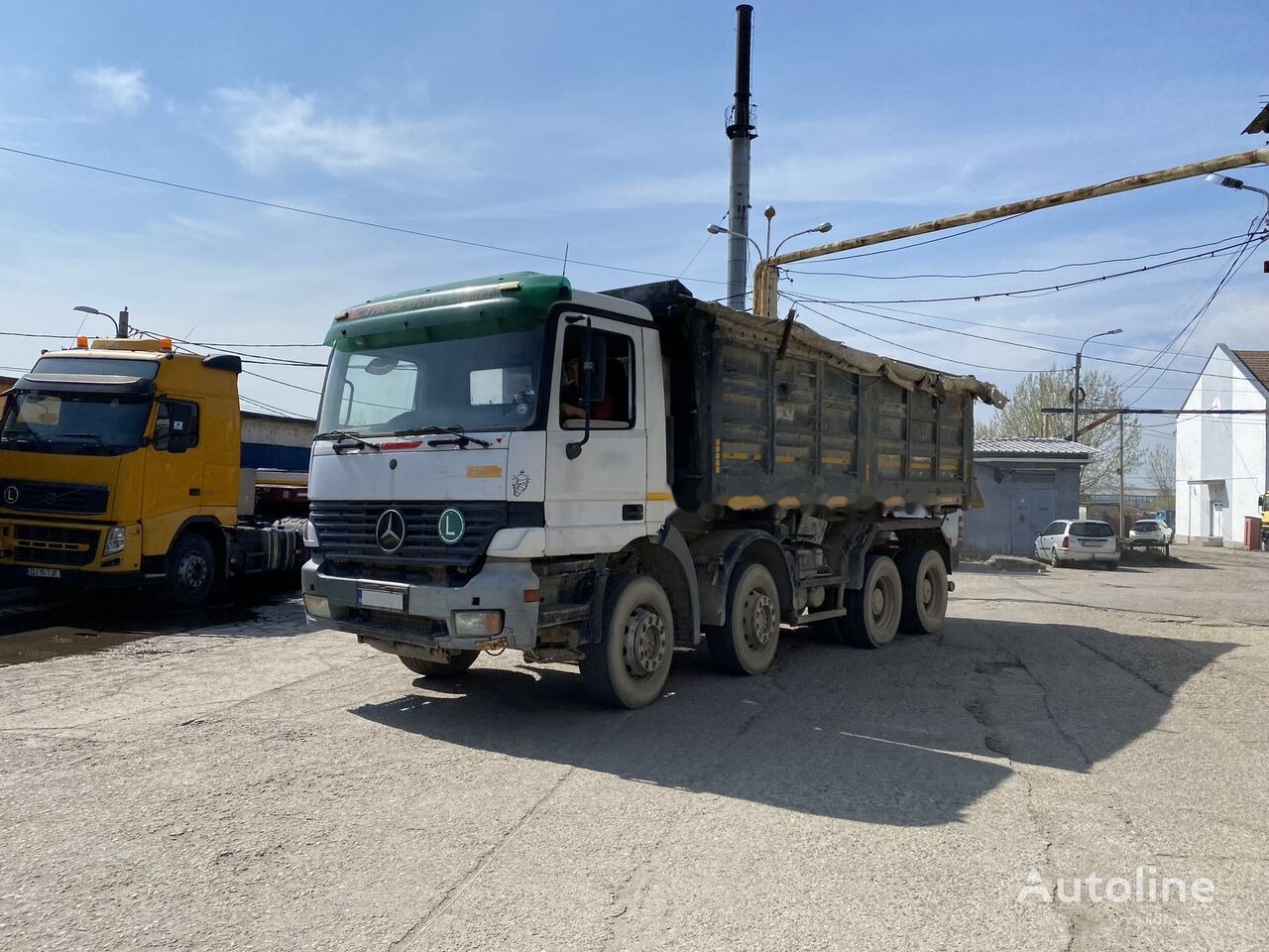 Mercedes-Benz ACTROS MP1 - Φορτηγό ανατρεπόμενο: φωτογραφία 4 Mercedes-Benz ACTROS MP1 - Φορτηγό ανατρεπόμενο: φωτογραφία 4